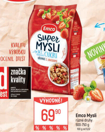 Müsli Super Mysli Emco