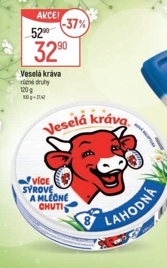 Sýr tavený Veselá kráva