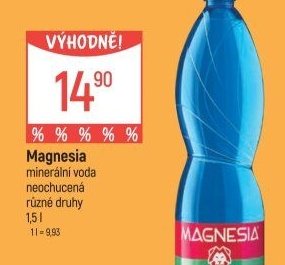 Magnesia minerální voda