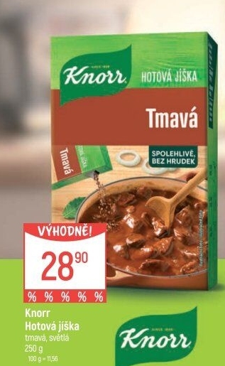 Jíška hotová Knorr