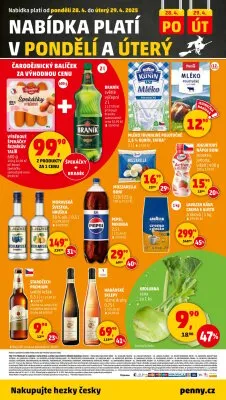 akční leták Penny Market 24.4.2025-29.4.2025