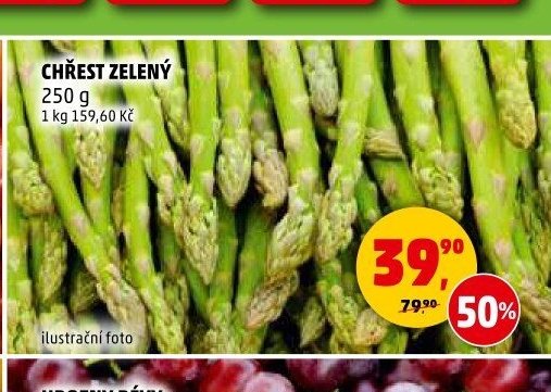 CHŘEST ZELENÝ