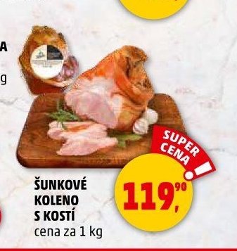 ŠUNKOVÉ KOLENO S KOSTÍ