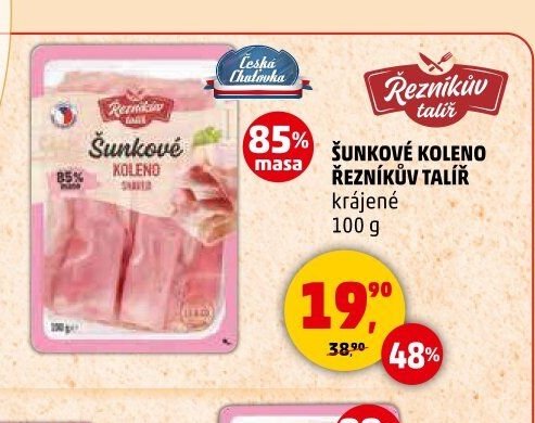 ŠUNKOVÉ KOLENO ŘEZNÍKŮV TALÍŘ