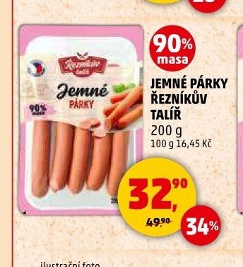 JEMNÉ PÁRKY ŘEZNÍKŮV TALÍŘ