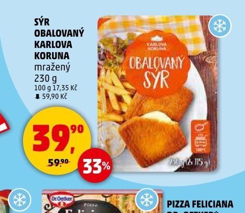 SÝR OBALOVANÝ KARLOVA KORUNA