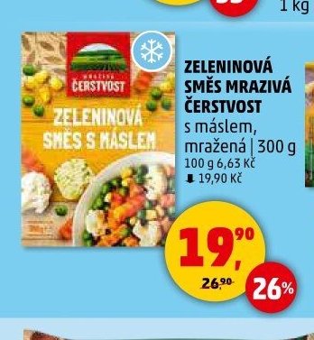 ZELENINOVÁ SMĚS MRAZIVÁ ČERSTVOST
