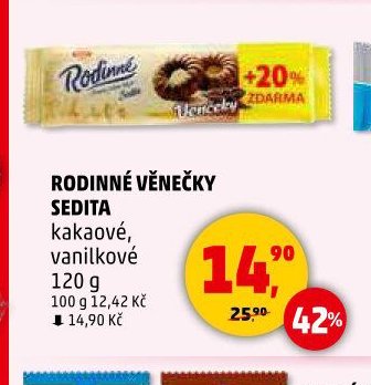 RODINNÉ VĚNEČKY SEDITA