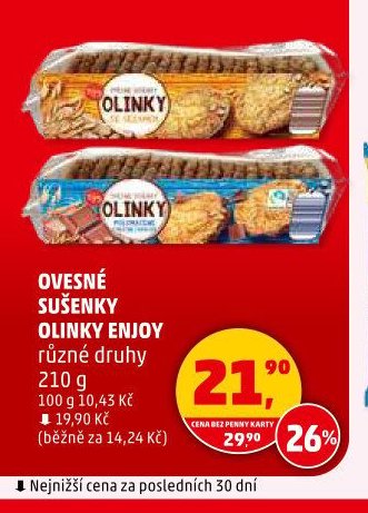 OVESNÉ SUŠENKY OLINKY ENJOY