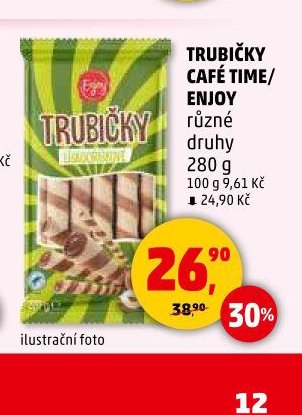 TRUBIČKY CAFÉ TIME ENJOY