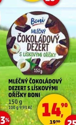 Dezert mléčný Boni