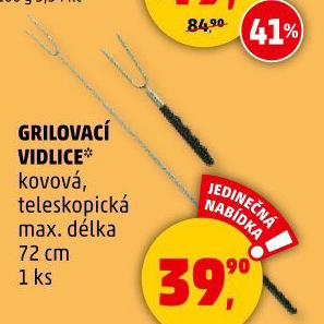 Grilovací vidlička