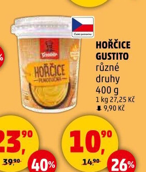 Hořčice Gustito