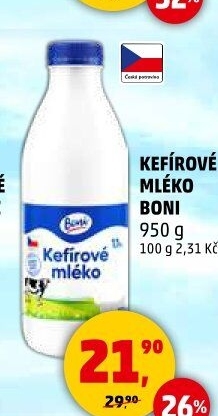 Kefírové mléko Boni