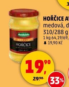 Medová hořčice Avokádo