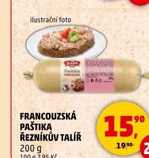Paštika francouzská Řezníkův talíř