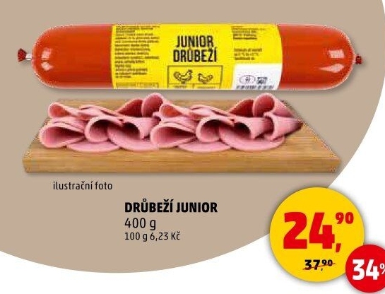 Salám drůbeží Junior