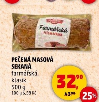 Sekaná Řezníkův talíř