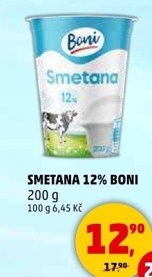 Smetana 12% Boni