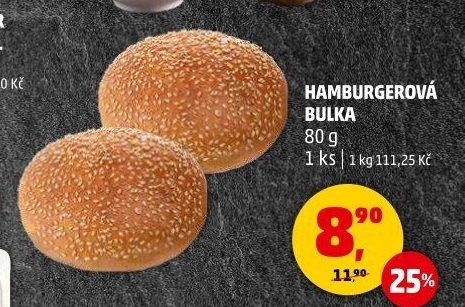 Bulka na hamburger
