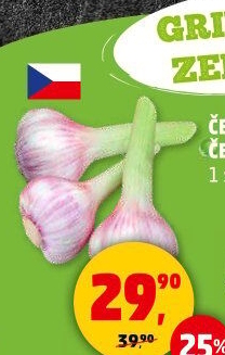 Česnek čerstvý svazek