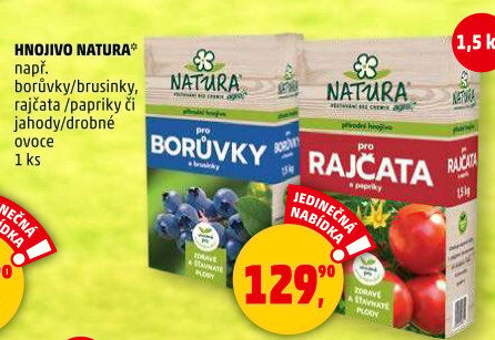 Hnojivo na borůvky a brusinky Natura Agro