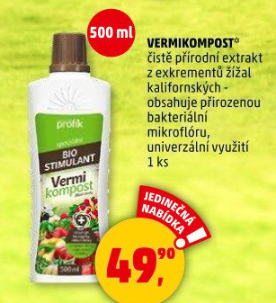 Hnojivo Vermikompost Profík Forestina