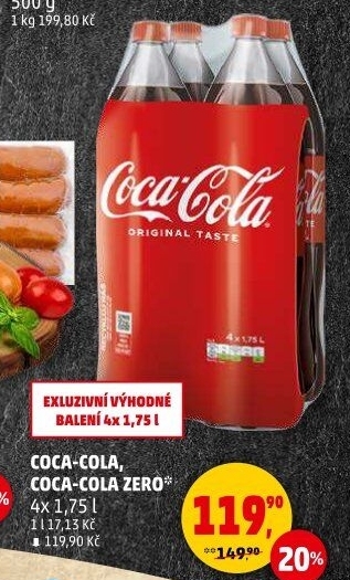 Limonáda Coca Cola