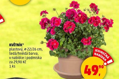 Miska pod květináč/truhlík