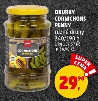 Okurky Cornichons Penny