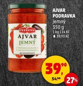 Omáčka Ajvar Podravka