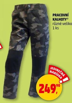 Pánské pracovní kalhoty