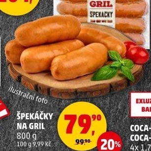 Špekáčky Na gril Penny