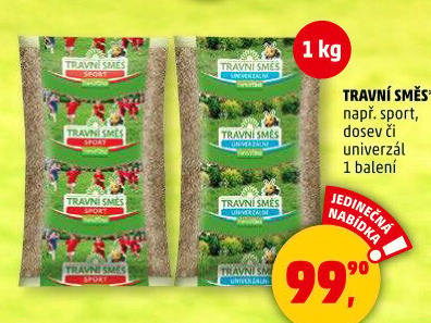 Travní směs Dosev Forestina