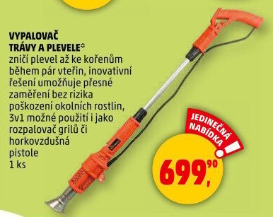 Vypalovač trávy a plevele