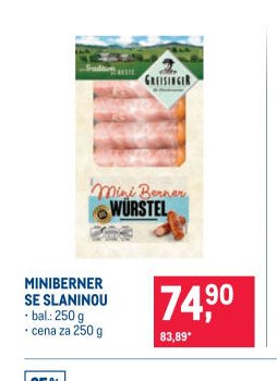 MINIBERNER SE SLANINOU