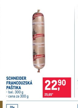 Schneider francouzská paštika