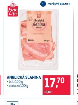 Anglická slanina