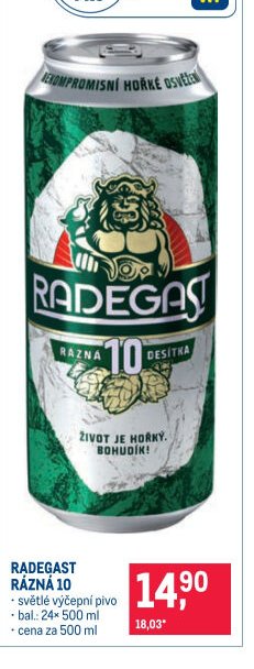 RADEGAST RÁZNÁ 10