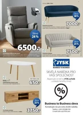 akční leták Jysk 23.4.2025-27.5.2025