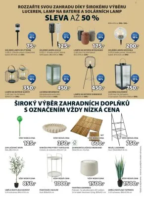 akční leták Jysk 23.4.2025-27.5.2025