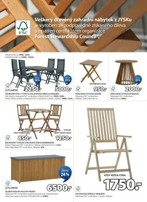 akční leták Jysk 23.4.2025-27.5.2025