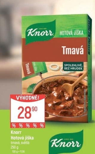 Jíška hotová Knorr