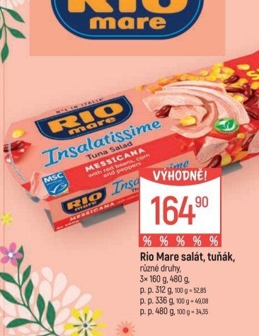 Salát Insalatissime Rio Mare