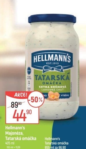 Tatarská omáčka Hellmann'
