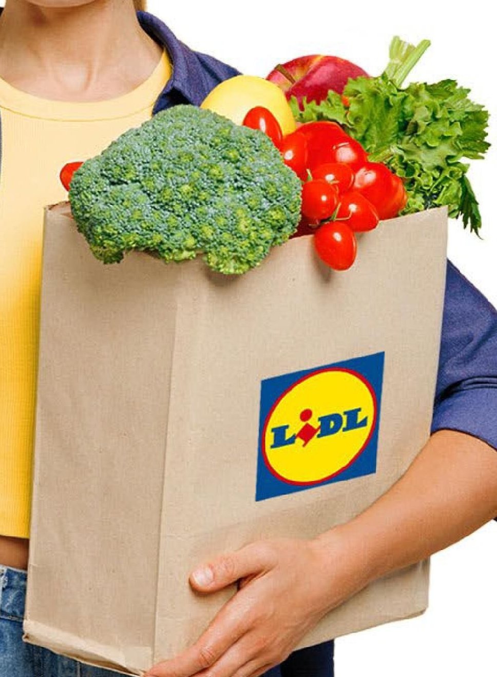 nákupní taška se zeleninou