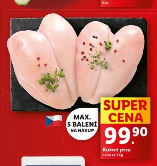 Kuřecí prsa