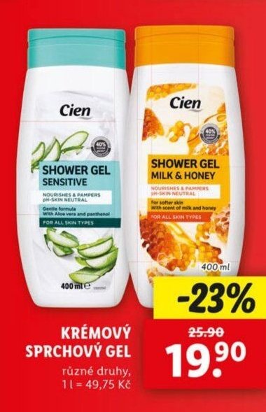 Cien sprchový gel