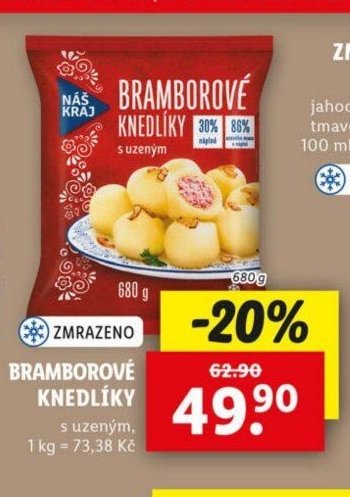 Náš kraj Bramborové knedlíky