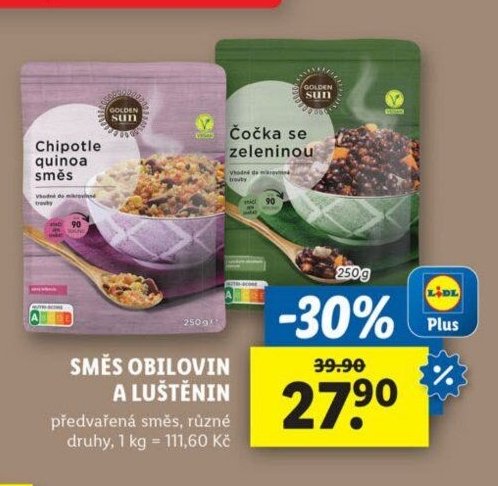 Směs obilovin a luštěnin